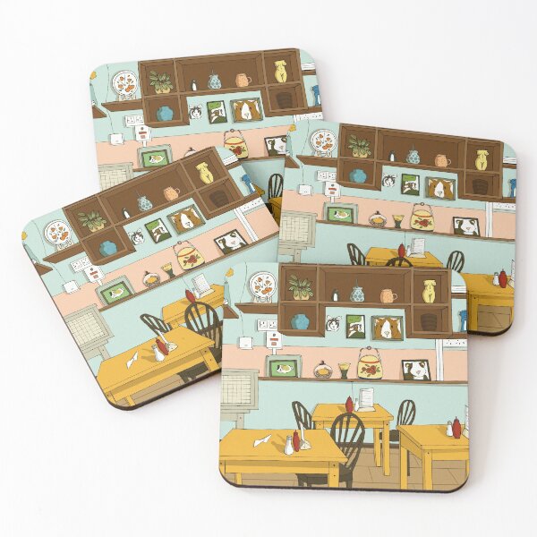 Item preview, Fleabag's Café designed and sold by FridayFran.