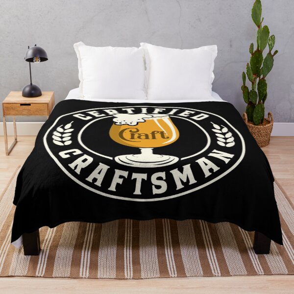 Item preview, Funny Craft beer t shirt - Certified Craftsman designed and sold by Gerald Waters.