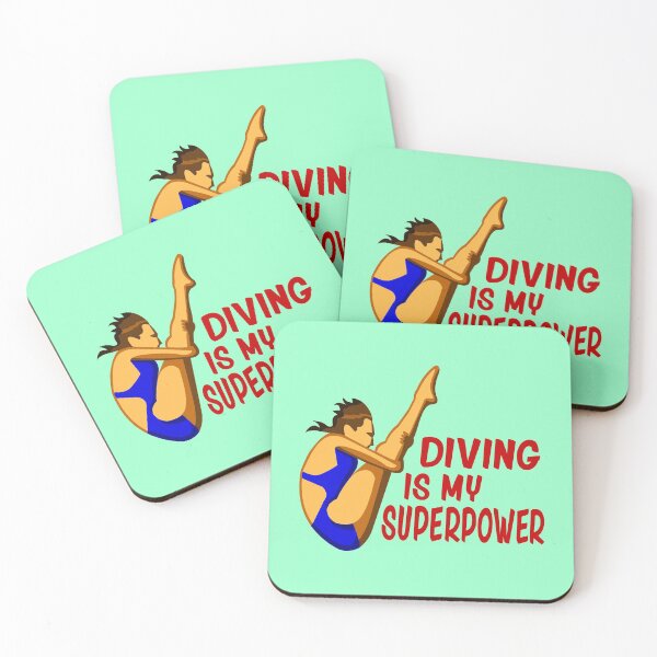 Item preview, DIVING IS MY SUPERPOWER designed and sold by GorillaFarm.