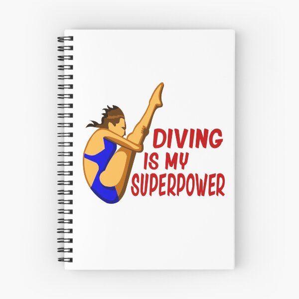 Item preview, DIVING IS MY SUPERPOWER designed and sold by GorillaFarm.