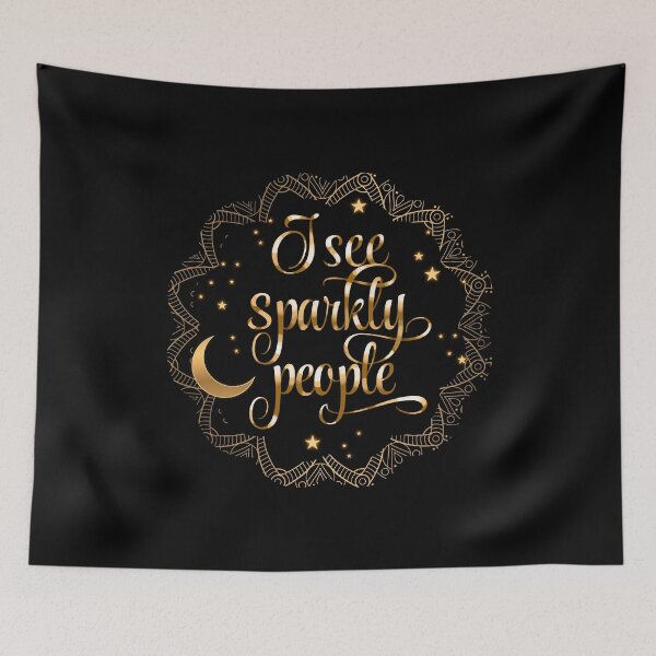 Item preview, I See Sparkly People designed and sold by EdifyEra.