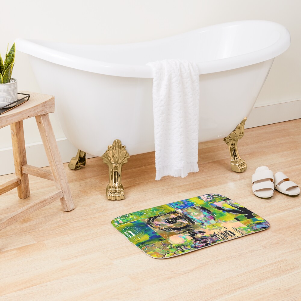 Item preview, Bath Mat designed and sold by redartbuzz.
