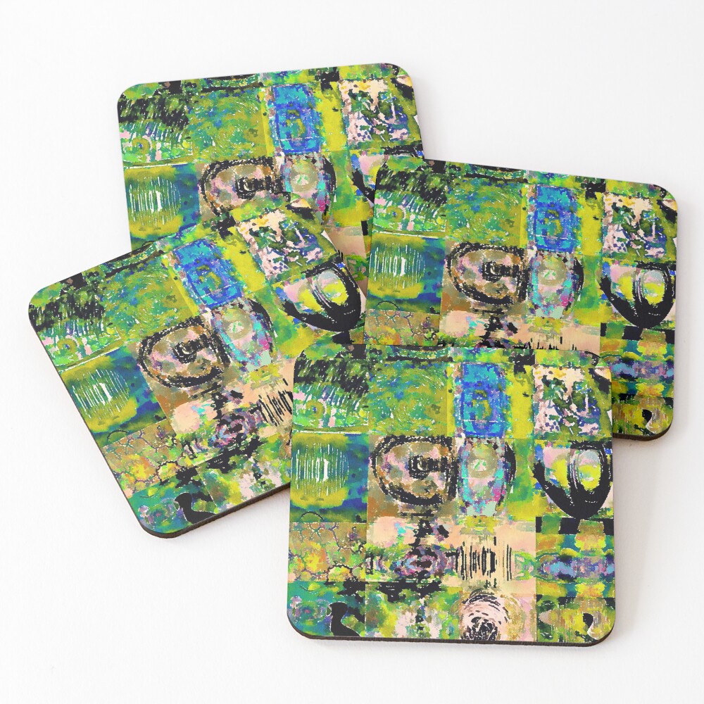 Item preview, Coasters (Set of 4) designed and sold by redartbuzz.