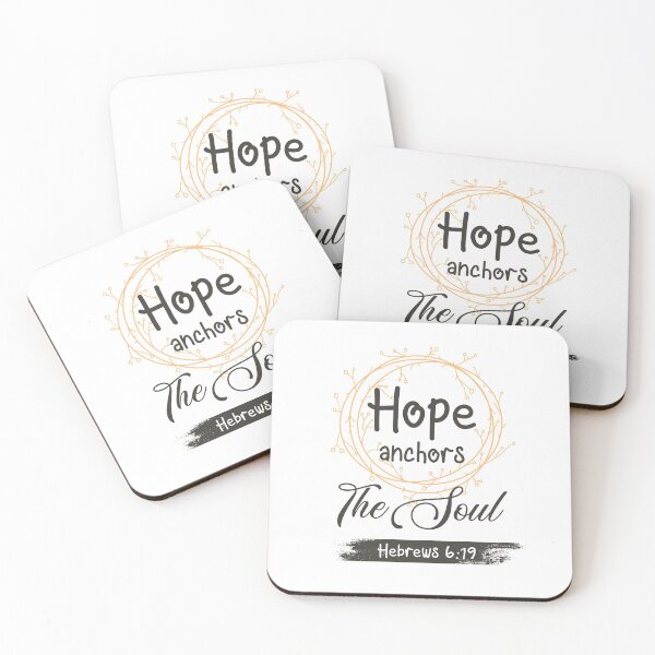 Item preview, Hope Anchors The Soul Hebrews 6:19 designed and sold by EdifyEra.