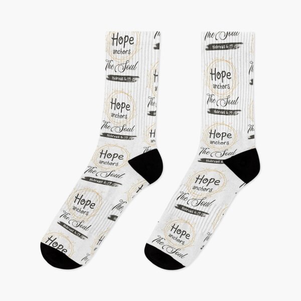 Item preview, Hope Anchors The Soul Hebrews 6:19 designed and sold by EdifyEra.