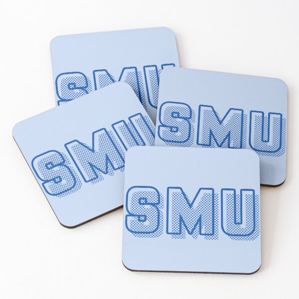 Item preview, SMU Logo Dots Blue designed and sold by one-broke-kid.