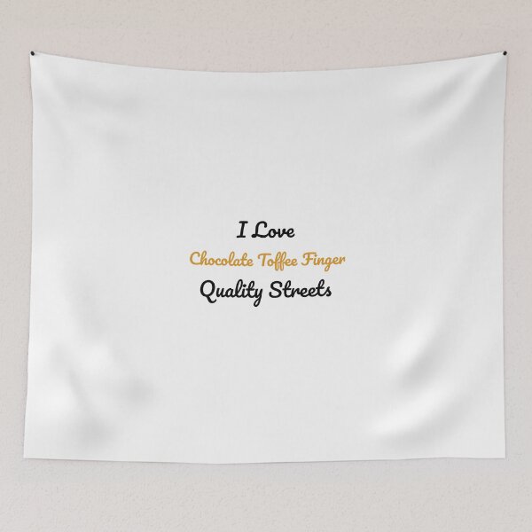 Item preview, I Love Chocolate Toffee Finger Quality Streets designed and sold by sebastiandoe5.