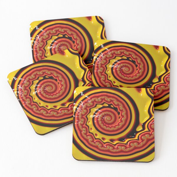 Item preview, Orange Ceramic Spiral designed and sold by Elisabeth Lucas.