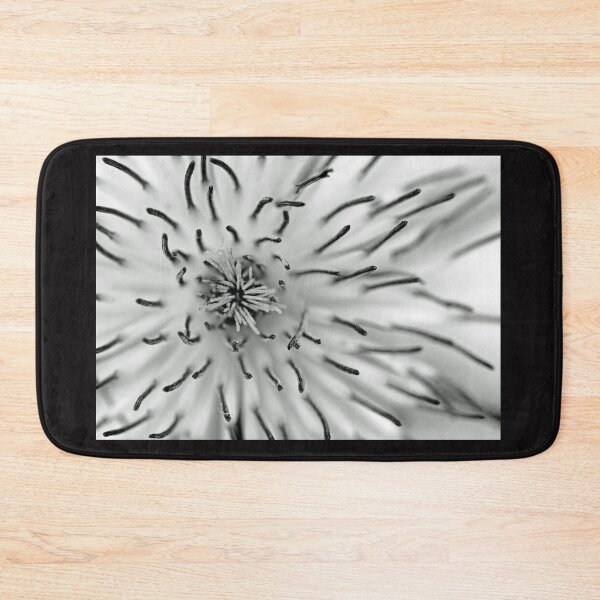 Item preview, Clematis Abstract Black And White designed and sold by Debbie Oppermann.
