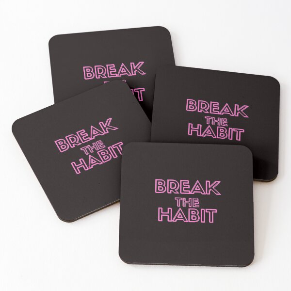 Item preview, Break The Habit Motivational Cute Gift Good Positivity Relax Funny Happy Spiritual Depression Anxiety Gift designed and sold by EpsilonEridani.