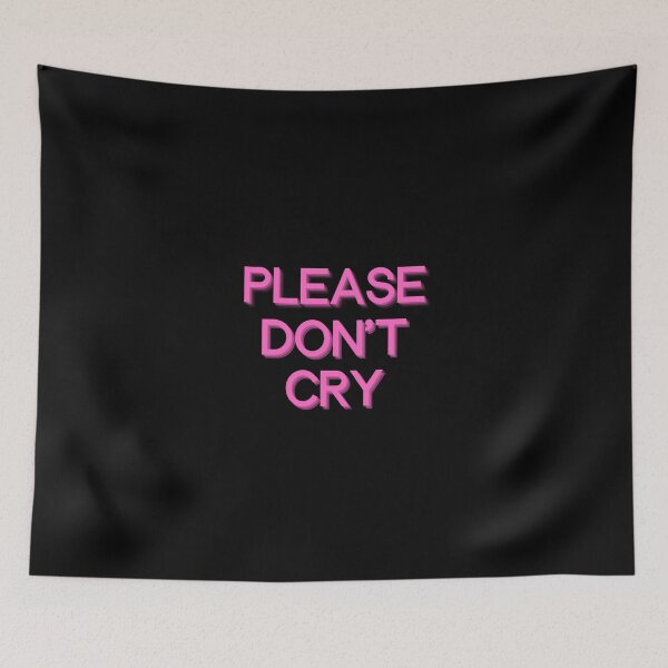 Item preview, Don't Cry Depression Mental Health Cute Funny Gift Sarcastic Happy Fun Introvert Awkward Geek Hipster Silly Inspirational Motivational Birthday Present  designed and sold by EpsilonEridani.