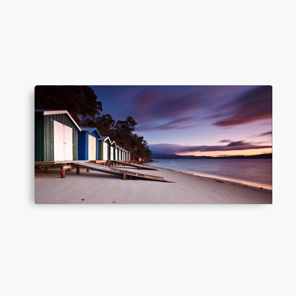 Coningham Beach Boat Sheds #2 Canvas Print