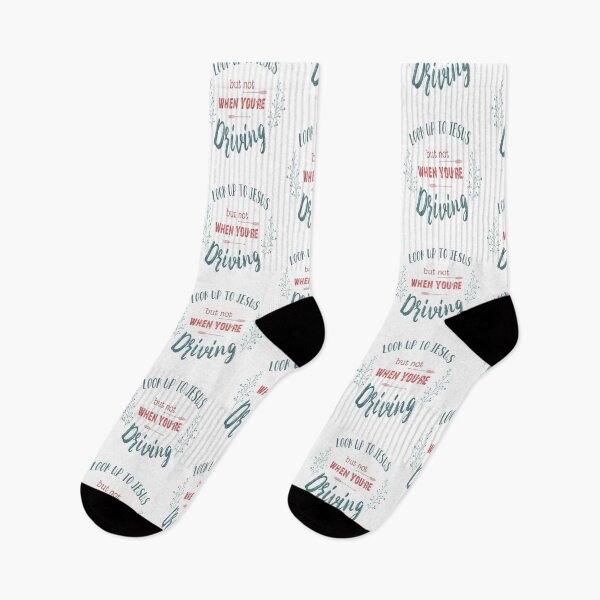 Item preview, Look Up To Jesus But Not When You're Driving designed and sold by EdifyEra.