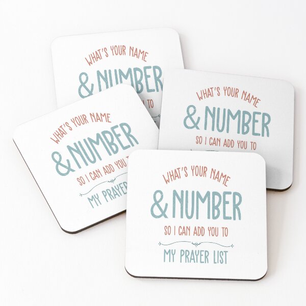 Item preview, What's Your Name & Number So I Can Add You To My Prayer List designed and sold by EdifyEra.