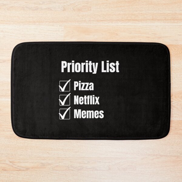 Item preview, Pizza Netflix Memes Cute Funny Gift Sarcastic Happy Fun Introvert Awkward Geek Hipster Silly Inspirational Motivational Birthday Present designed and sold by EpsilonEridani.