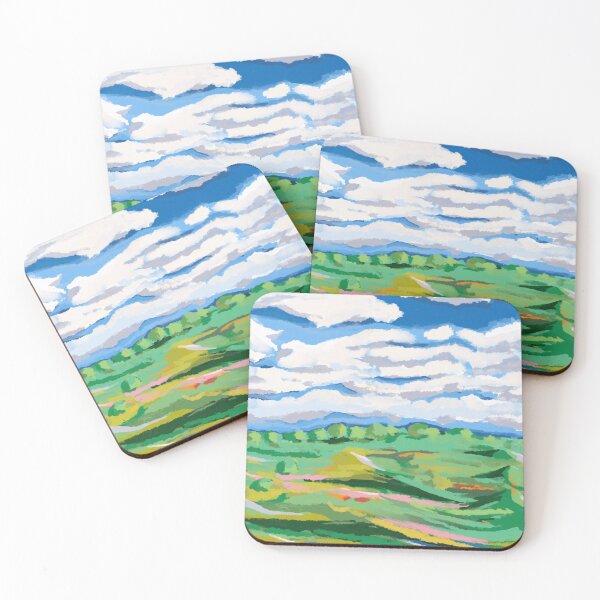 Item preview, Abstract Painted Landscape designed and sold by landpenguin.