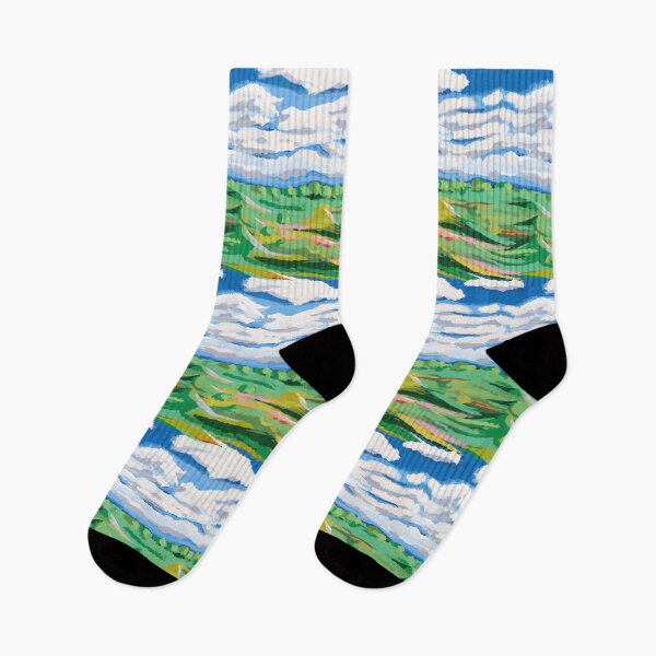 Item preview, Abstract Painted Landscape designed and sold by landpenguin.