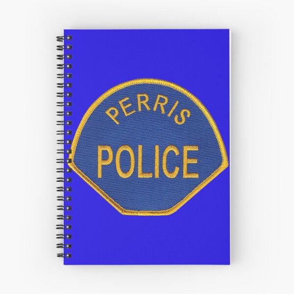 Item preview, Perris Police Department designed and sold by Lawrence Baird.