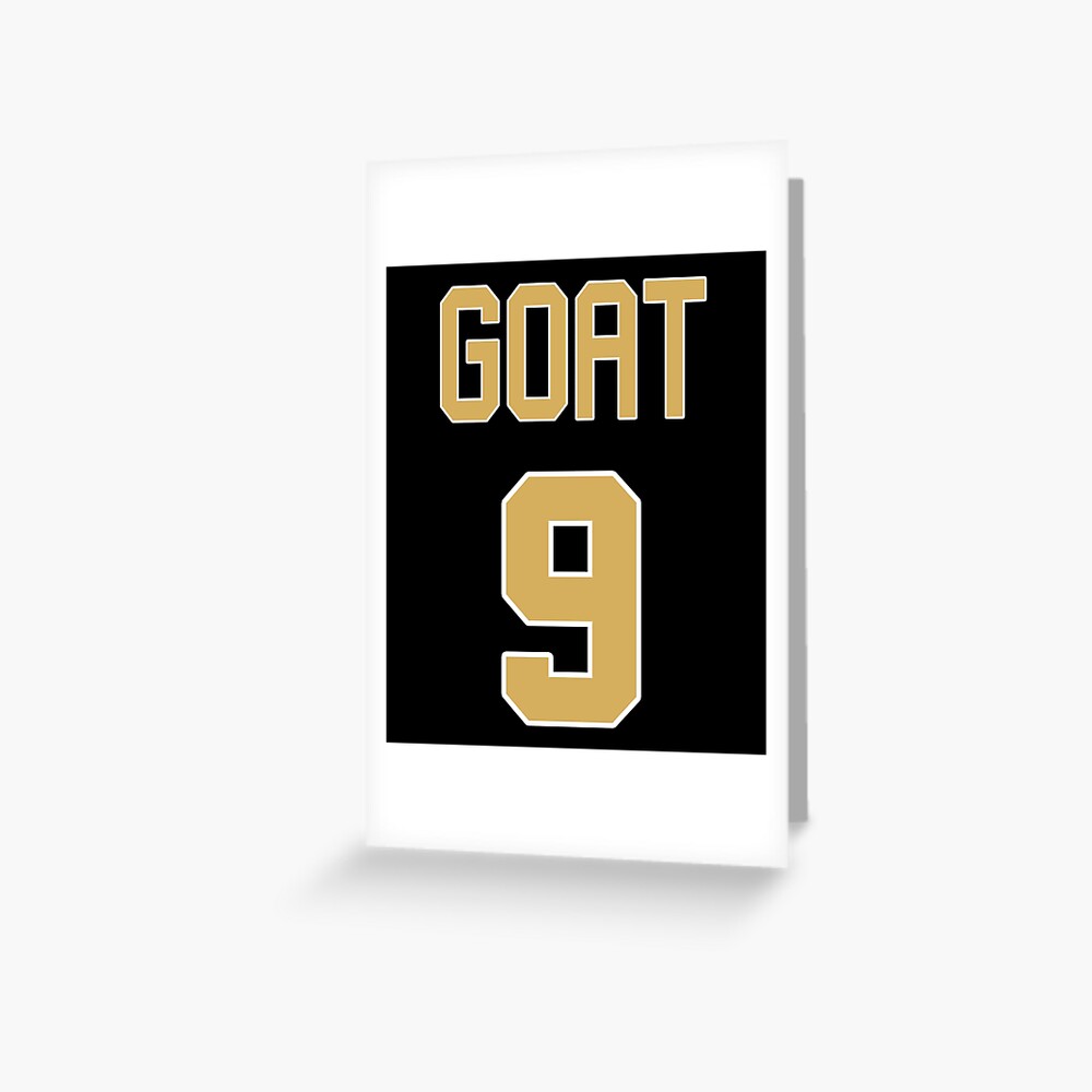 Limited Edition Drew Brees Jersey Style Shirt, GOAT 9, Nola, New