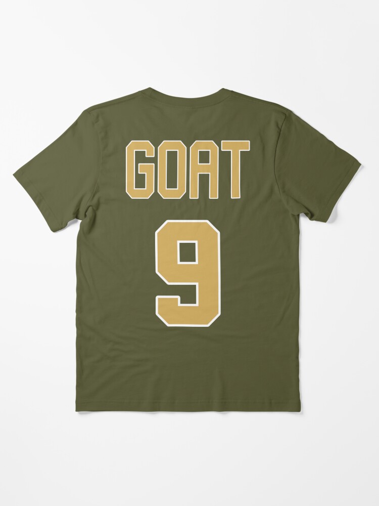 Limited Edition Drew Brees Jersey Style Shirt, GOAT 9, Nola, New Orleans  Saints Shirt, Mug, Hoodie & Wall Tapestry! A-Line Dress for Sale by  GoatGear