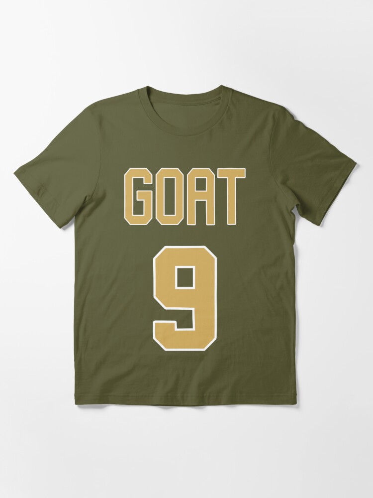 Limited Edition Drew Brees Jersey Style Shirt, GOAT 9, Nola, New Orleans  Saints Shirt, Mug, Hoodie & Wall Tapestry! Greeting Card for Sale by  GoatGear