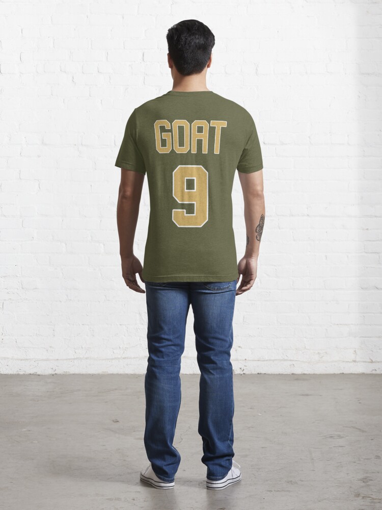 Limited Edition Drew Brees Jersey Style Shirt, GOAT 9, Nola, New Orleans  Saints Shirt, Mug, Hoodie & Wall Tapestry! A-Line Dress for Sale by  GoatGear