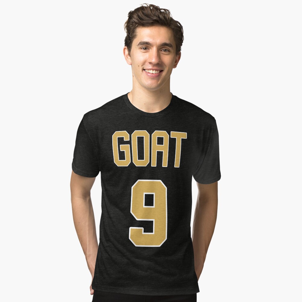 Limited Edition Drew Brees Jersey Style Shirt, GOAT 9, Nola, New Orleans  Saints Shirt, Mug, Hoodie & Wall Tapestry! Kids T-Shirt for Sale by  GoatGear