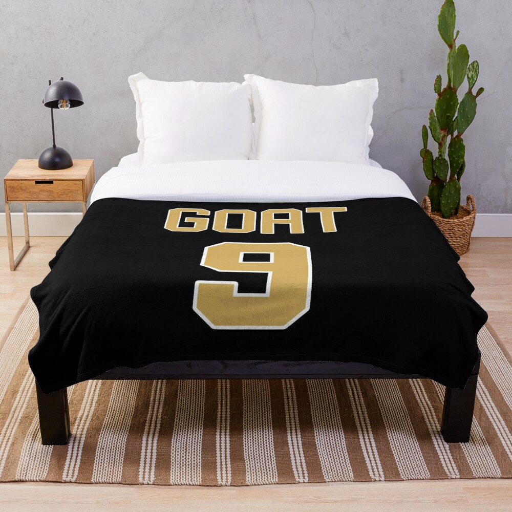 Limited Edition Drew Brees Jersey Style Shirt, GOAT 9, Nola, New Orleans  Saints Shirt, Mug, Hoodie & Wall Tapestry! Essential T-Shirt for Sale by  GoatGear