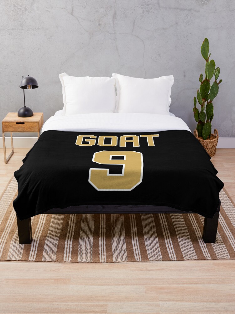 Limited Edition Drew Brees Jersey Style Shirt, GOAT 9, Nola, New Orleans Saints  Shirt, Mug, Hoodie & Wall Tapestry! Mask for Sale by GoatGear