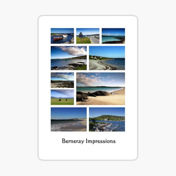 Berneray - Beàrnaraidh Sticker