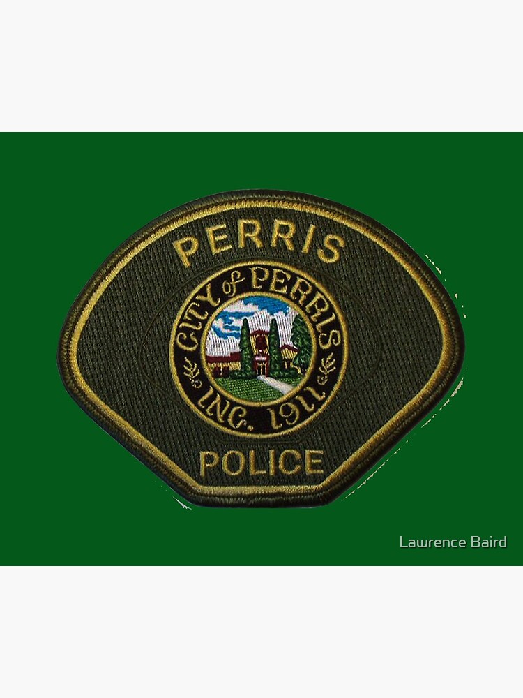 "Perris Police Department" Framed Art Print for Sale by lawrencebaird