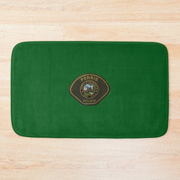 Item preview, Perris Police Department designed and sold by Lawrence Baird.