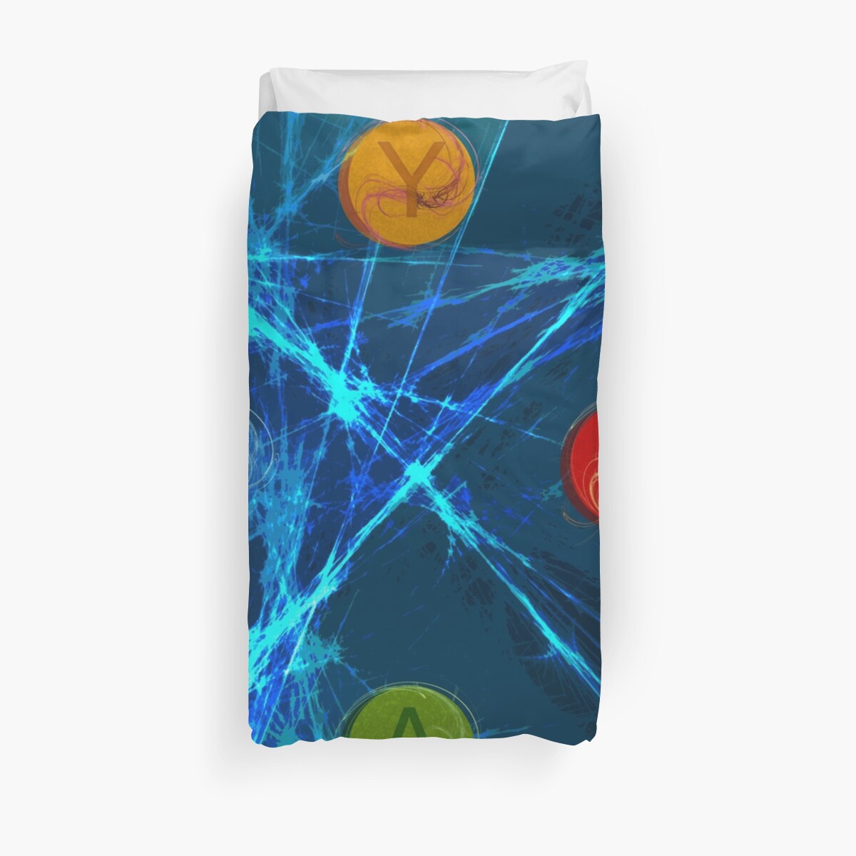 "XBox Controller " Duvet Cover by emilypigou Redbubble