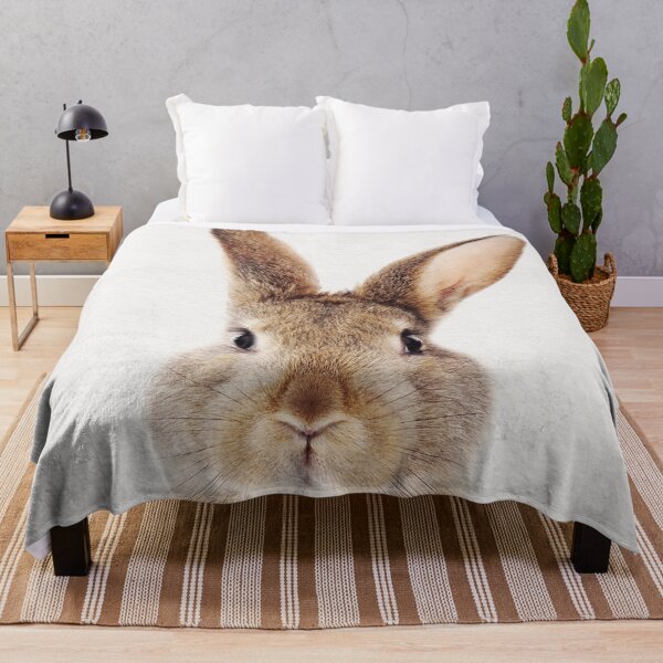Item preview, Bunny Rabbit, Baby Animals Art Print by Synplus designed and sold by synplus.