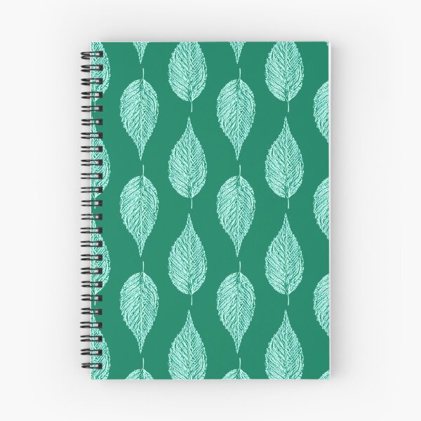 Item preview, Beech Leaf Chalk Print, Turquoise and Aqua    designed and sold by Marymarice.
