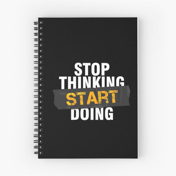 Item preview, Stop thinking start doing workout motivation outfit designed and sold by Urosek.