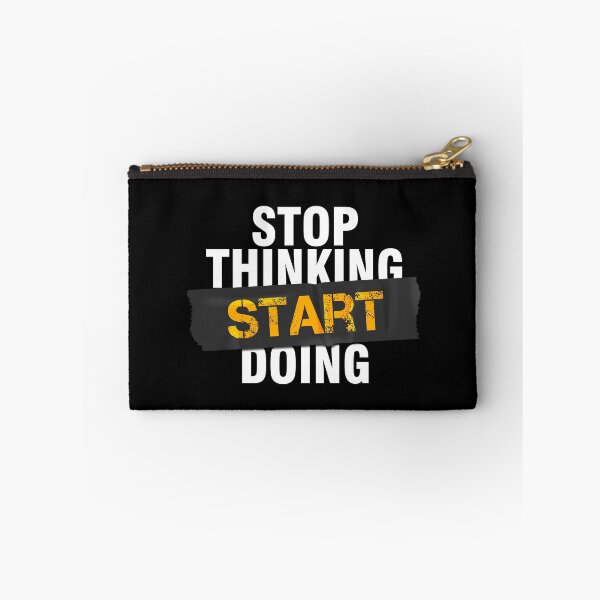 Item preview, Stop thinking start doing workout motivation outfit designed and sold by Urosek.