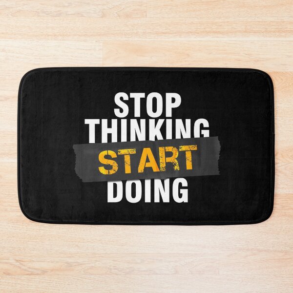 Item preview, Stop thinking start doing workout motivation outfit designed and sold by Urosek.