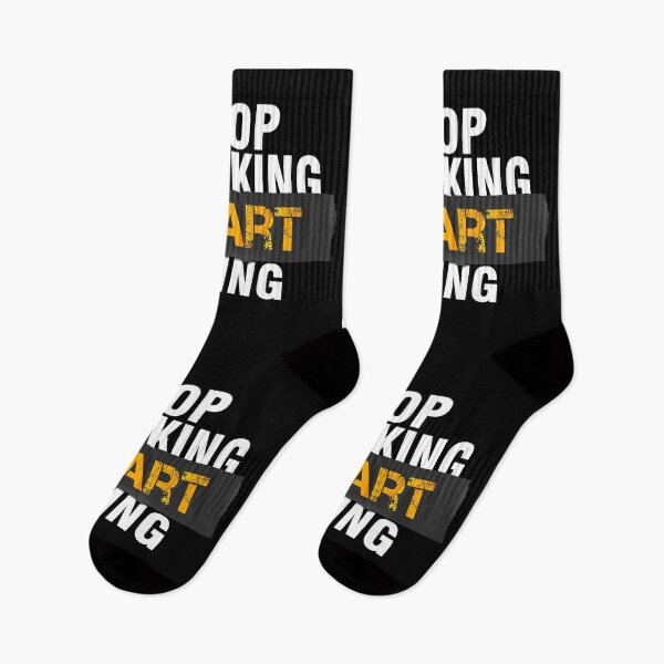 Item preview, Stop thinking start doing workout motivation outfit designed and sold by Urosek.