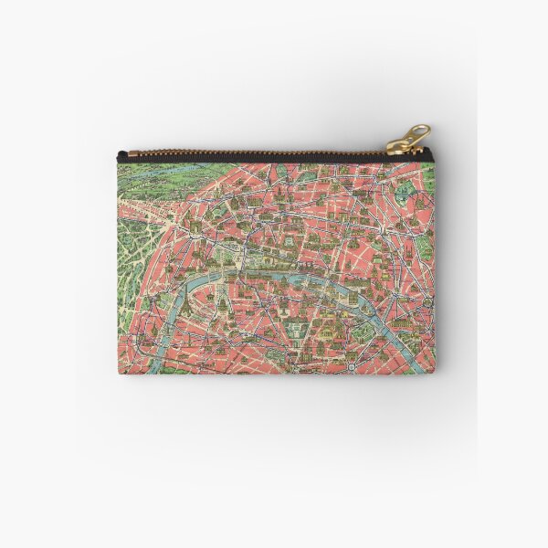 Item preview, Pocket Map of Paris 1931 designed and sold by abbazabba.