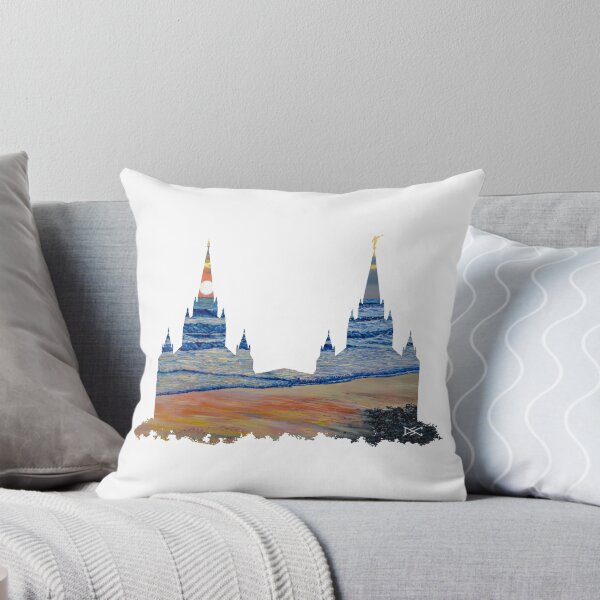 Item preview, San Diego LDS Temple Sunset Beach Silhouette designed and sold by DSC Arts.