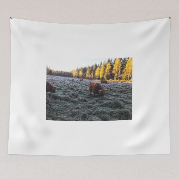 Item preview, Scottish Highland Cattle Cows 1829 designed and sold by SaarelaHighland.
