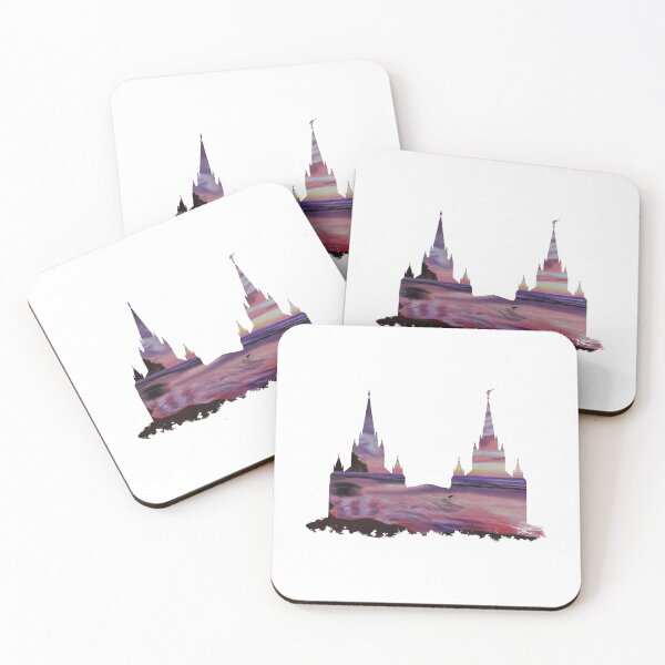 Item preview, San Diego LDS Temple Reflective Surf Silhouette designed and sold by DSC Arts.
