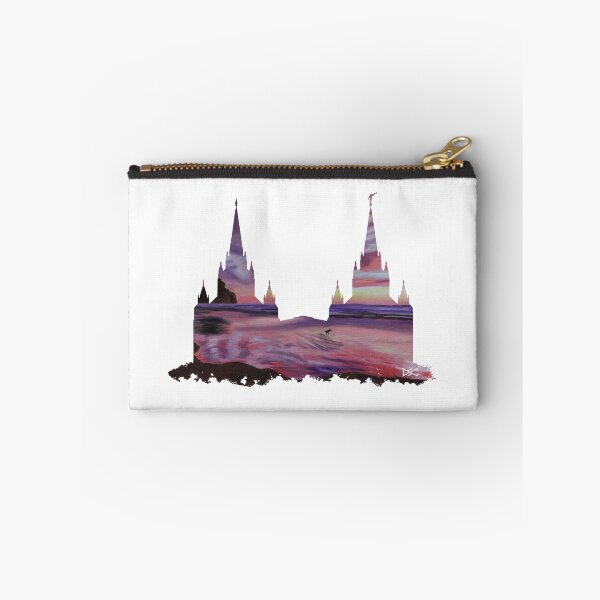 Item preview, San Diego LDS Temple Reflective Surf Silhouette designed and sold by DSC Arts.