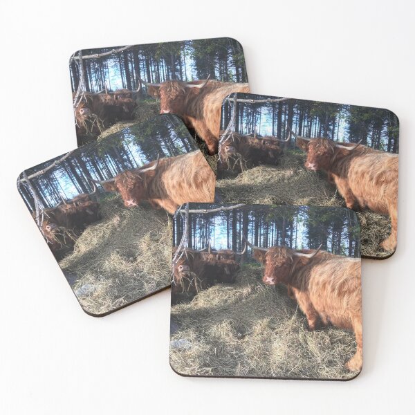 Item preview, Scottish Highland Cattle Cows 1831 designed and sold by SaarelaHighland.