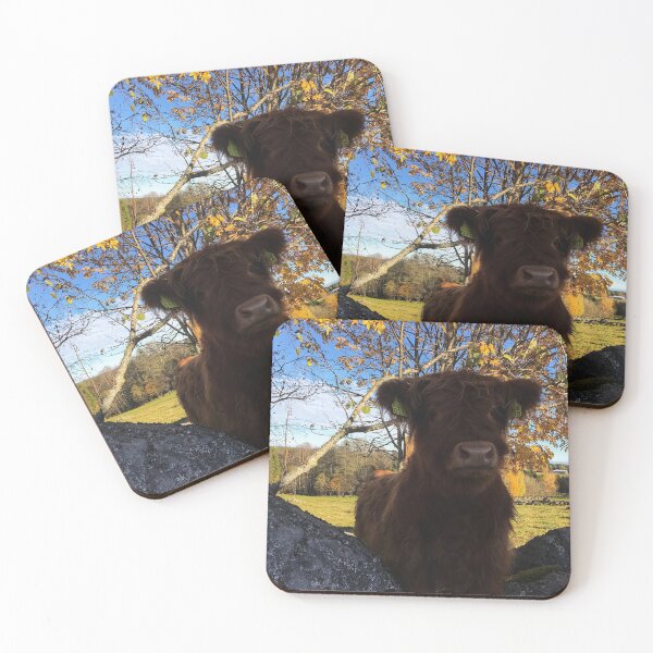 Item preview, Scottish Highland Cattle Calf 1833 designed and sold by SaarelaHighland.