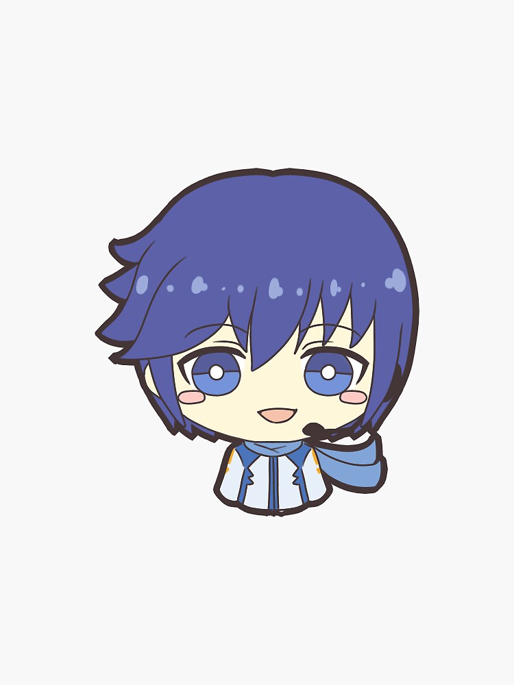 Kaito Vocaloid Stickers for Sale