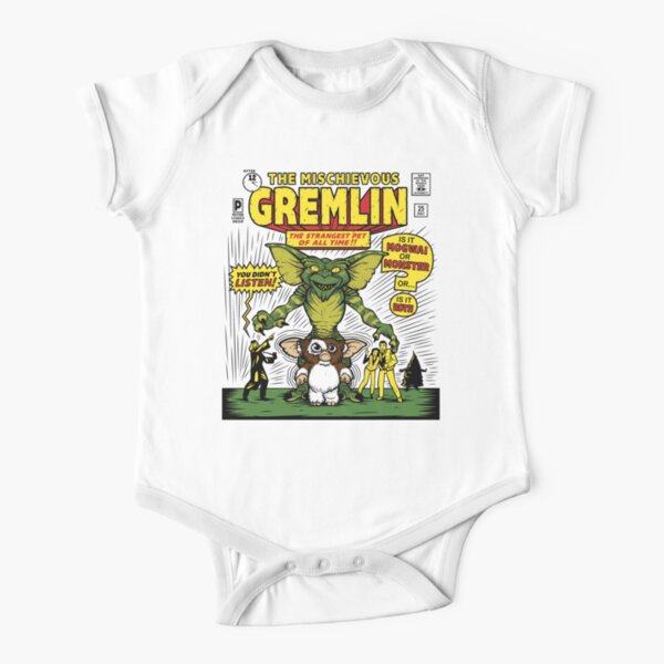 The Mischievous Gremlin Short Sleeve Baby One-Piece