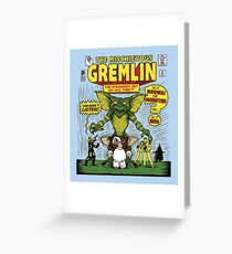 The Mischievous Gremlin Greeting Card