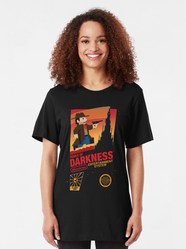 Alternate view of Tower of Darkness Slim Fit T-Shirt